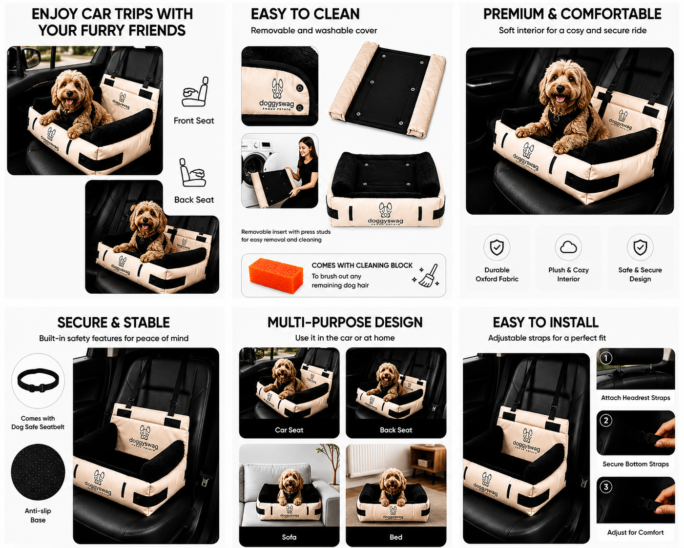 Pooch Potato dog bed